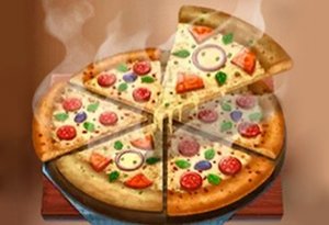 Hippo Pizza Chef Puzzle