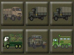 Memory Trucks Puzzle