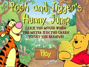 Pooh and Tigger Honey Jump Online Game