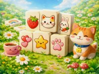 Cartoon Tile Matching Puzzle