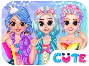 BFF Candy Fever Dress Up Online Game