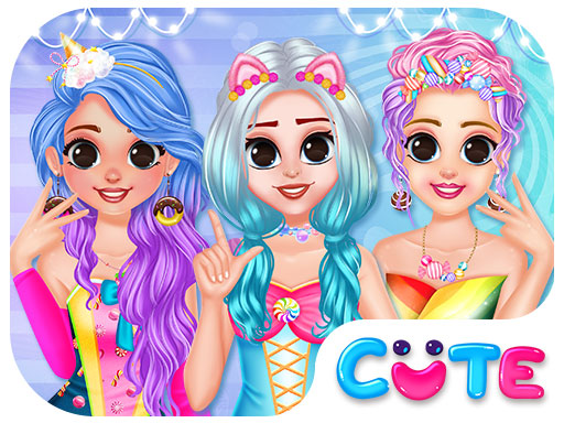 BFF Candy Fever Dress Up Online Game