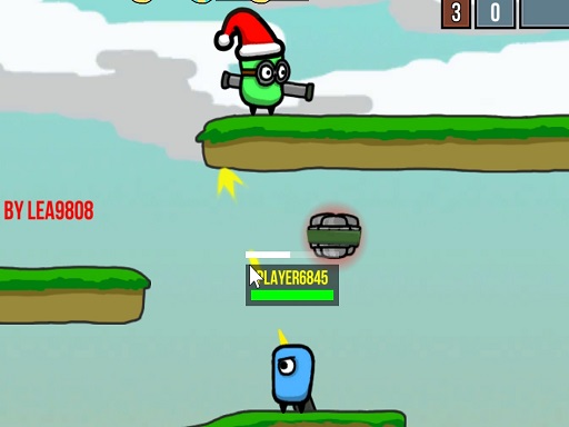Arena 2D Shooting Multiplayer Online Game