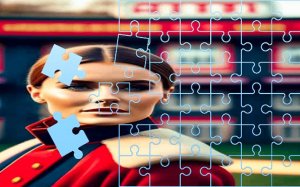 American Girl Sliding Puzzle Game Online