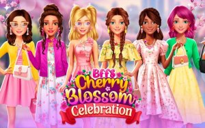 BFFs Cherry Blossom Celebration Dress Up Online Game