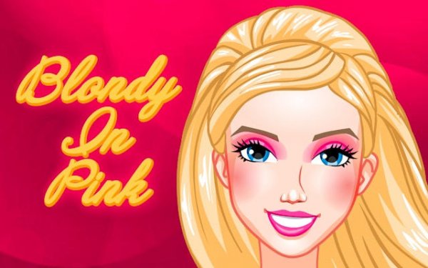Blondy in Pink Fashion & Makeover Online Dress-Up Game