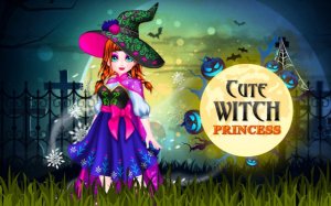 Cute Witch Princess Dress Up Online Game