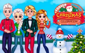 Frozen Princess Christmas Celebration Online Game