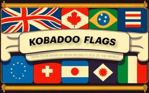 Kobadoo Flags - World Flags Memory Puzzle Game