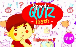 Speedy Quiz Maths Online Game