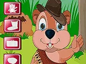 Groundhog Ziggy Dress Up Online Game
