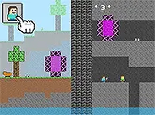 Pixel Duo: Portal Chase