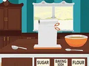 Cooking with Emma: Peanut Butter Cookies Baking Game Online